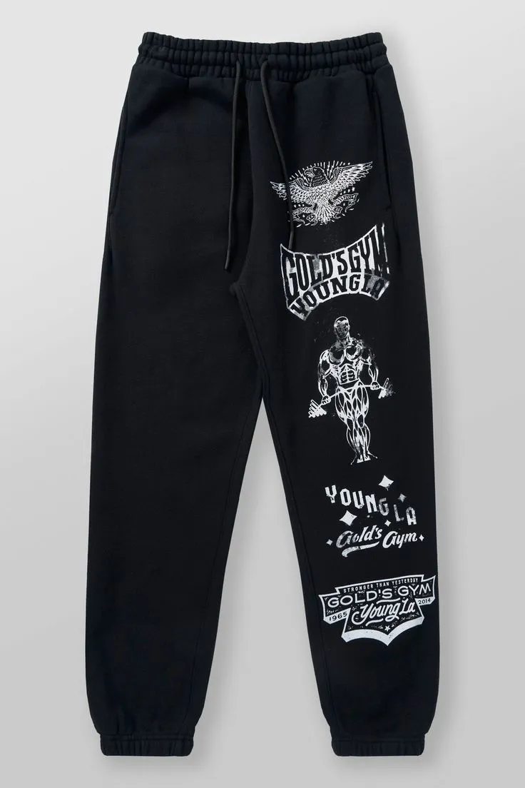 2143 - Golds Gym Immortal Joggers_1_11zon Gold Legacy Graphic Joggers – Black
