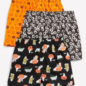 Printed Cotton Trunks – 3 Pack