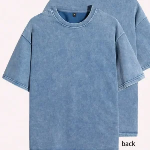 Sky Blue Vintage Wash T-Shirt