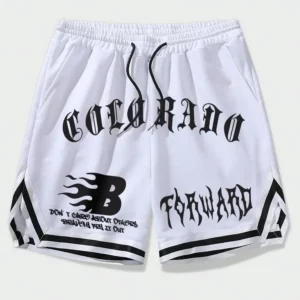 Typography Street Basketball Shorts