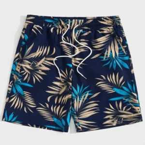Tropical Leaf Summer Shorts