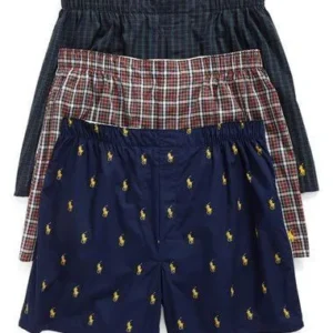 Assorted Cotton Trunks – 3 Pack