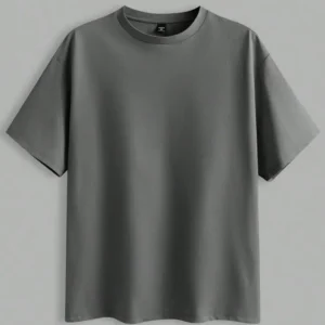 Minimal Grey Oversized T-Shirt