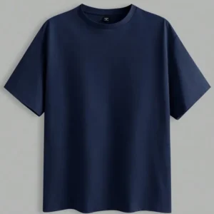 Premium Dark Navy Basic Tee