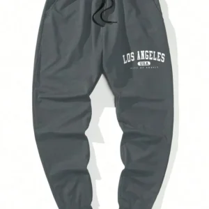Los Angeles Classic Joggers – Charcoal Grey