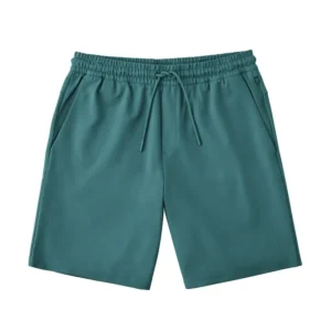 Turquoise Relaxed Fit Sports Shorts