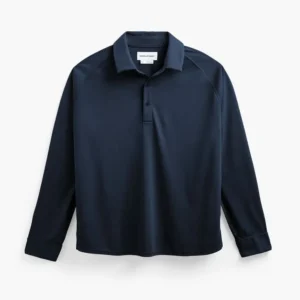 Premium Navy Performance Polo