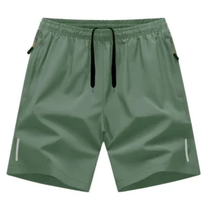 Outdoor Comfort Summer Shorts – Sage Green