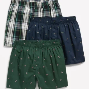 Holiday Print Trunks – 3 Pack