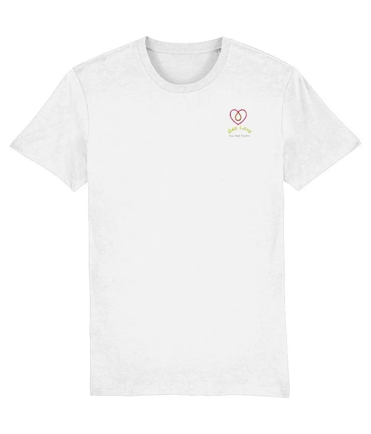 Onelove Embroidered Unisex Cool T-shirt - Etsy_3_11zon Women’s Minimal Heart Graphic White Tee