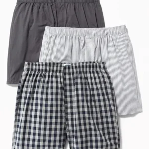 Essential Cotton Trunks – 3 Pack