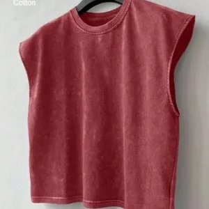 Rustic Crimson Muscle Tee