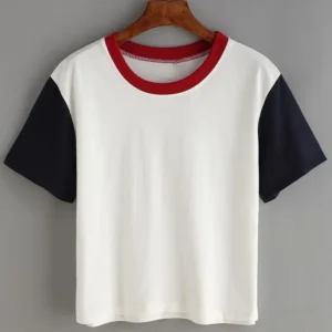 Women’s Contrast Sleeve Classic T-Shirt