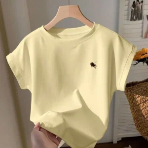 Women’s Soft Yellow Oversized T-Shirt