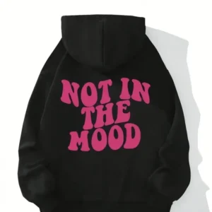 Not In The Mood Hoodie – Black