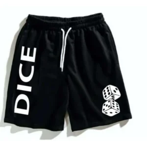 Dice Graphic Street Shorts