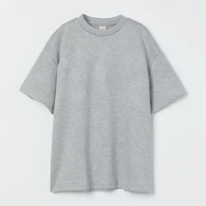 Women’s Oversized Basic Grey T-Shirt