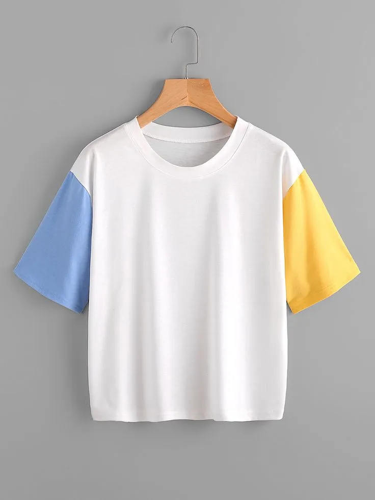 download (2)_3_11zon Women’s Pastel Color Block T-Shirt