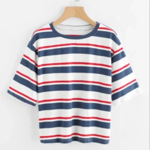 Women’s Classic Striped Casual Tee