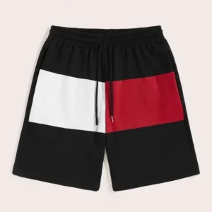 Classic Panel Contrast Shorts