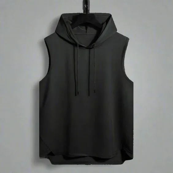 download_1_11zon Urban Sleeveless Hoodie – Charcoal Black