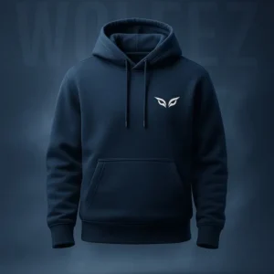 Premium Streetwear Hoodie – Midnight Blue