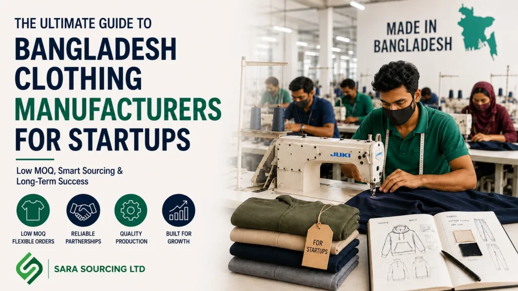 Bangladesh clothing manufacturers for startups