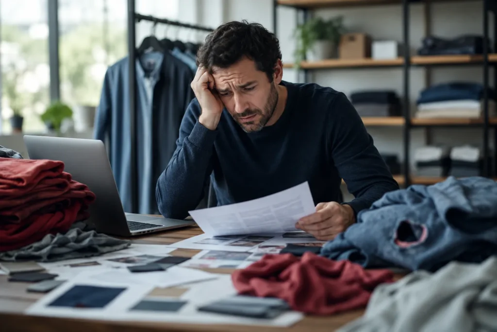 Cost impact of late quality issues discovered after garment production