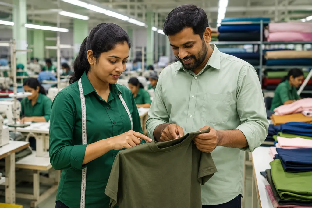 Inline inspection improving supplier communication during production